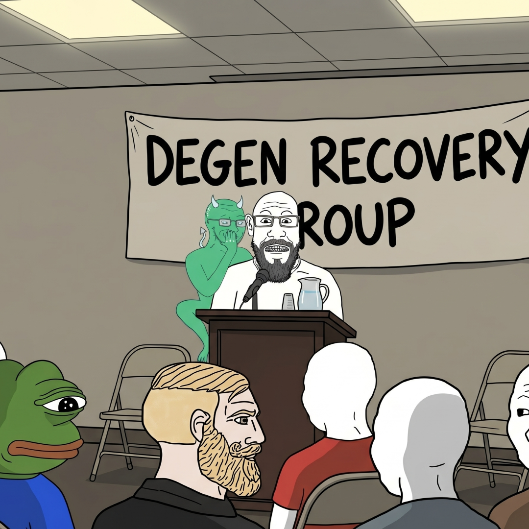 Degen recovery group meme.